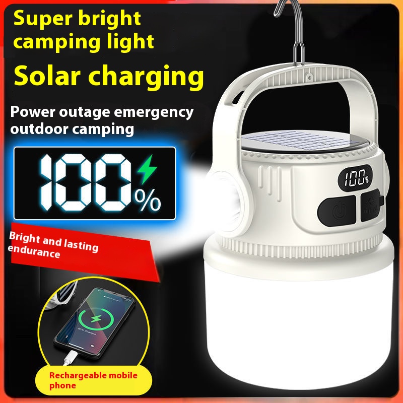 Solar Emergency Charger - Светодиодная солнечная лампа, перезаряжаемые портативные фонари,