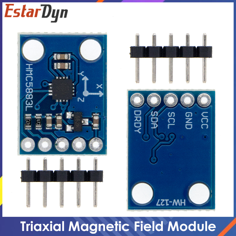 Compass Lensatic - GY-273 3В-5В QMC5883 Модуль датчика магнитометра-компаса