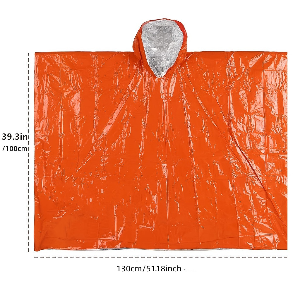 Аварийное одноразовое пончо от – обзор и цена Emergency Poncho Rain